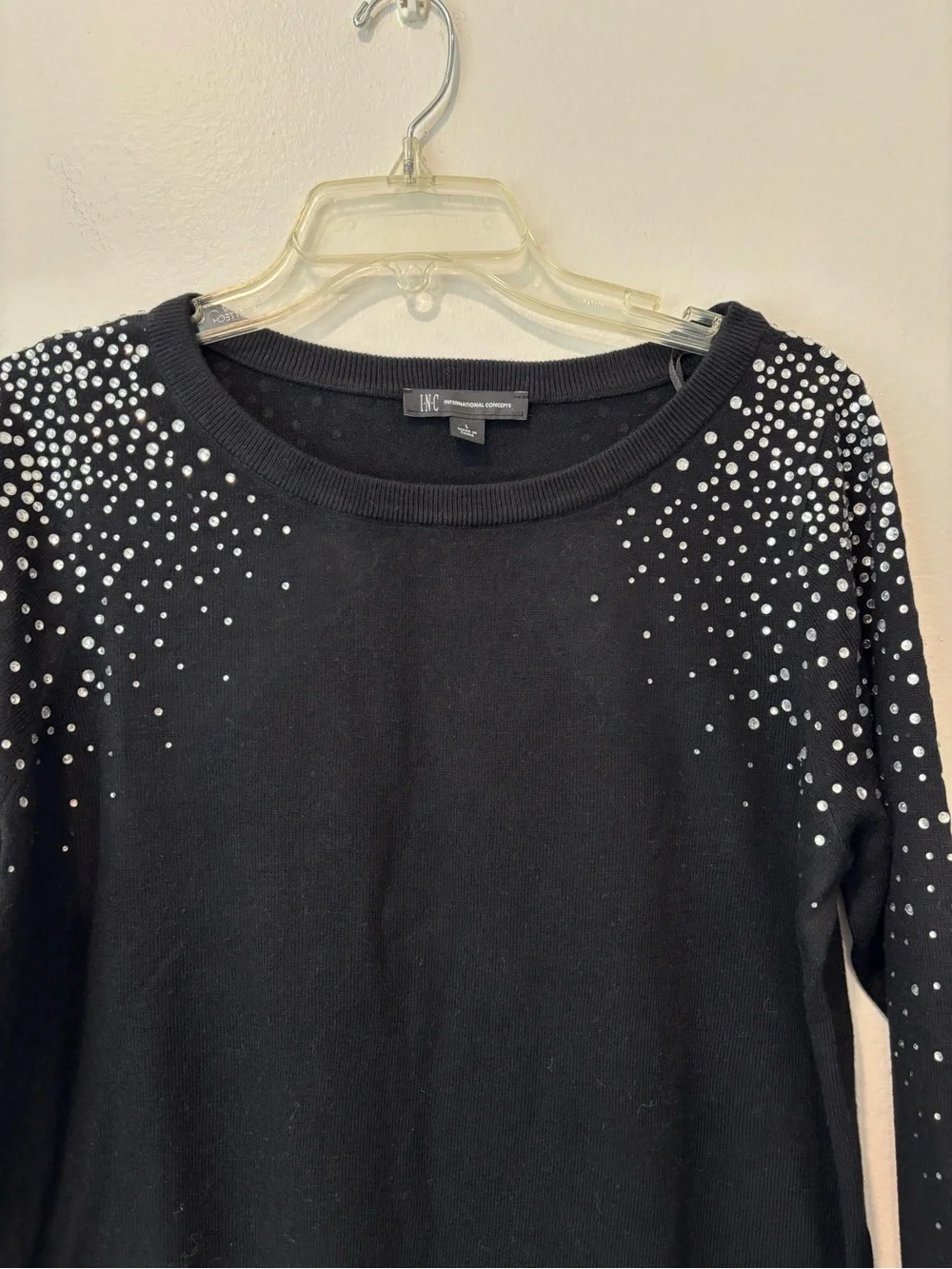 INC Rhinestone sweater - Picture 2 of 5